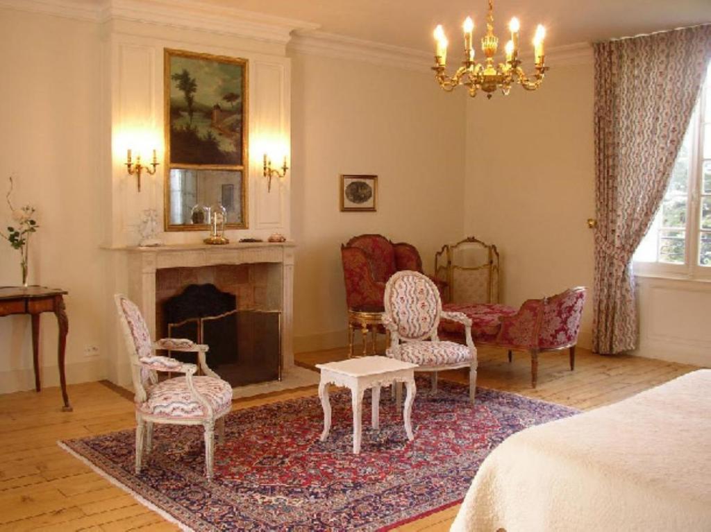 Appartement Du Chateau Du Grand Bouchet Ballan-Miré Szoba fotó